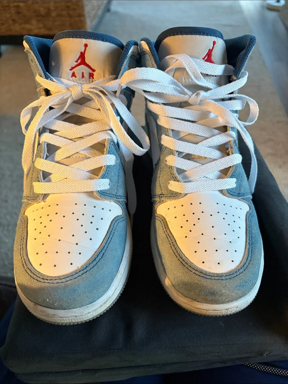 Nike Air Jordan 1 MD “Washed Denim” youth size 6.5